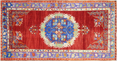 Vintage Turkish Oushak Rug - 3'1" x 5'10"
