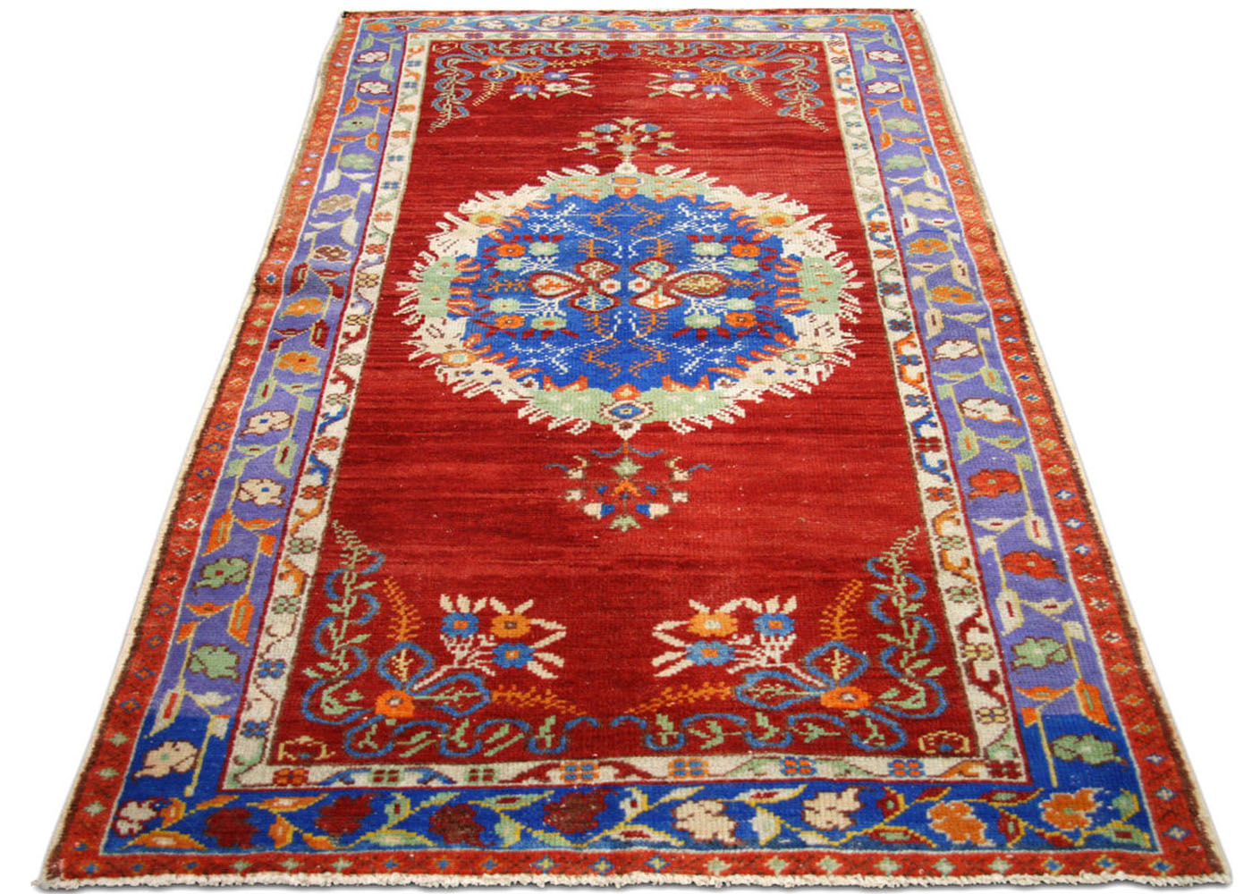 Vintage Turkish Oushak Rug - 3'1" x 5'10"