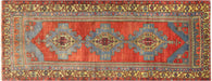 Vintage Turkish Oushak Runner - 3'10" x 10'1"Vintage Turkish Oushak Runner - 3'10" x 10'1"