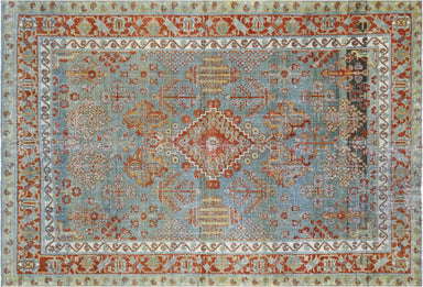 Semi Antique Persian Joshagan Rug - 4'5" x 6'5"