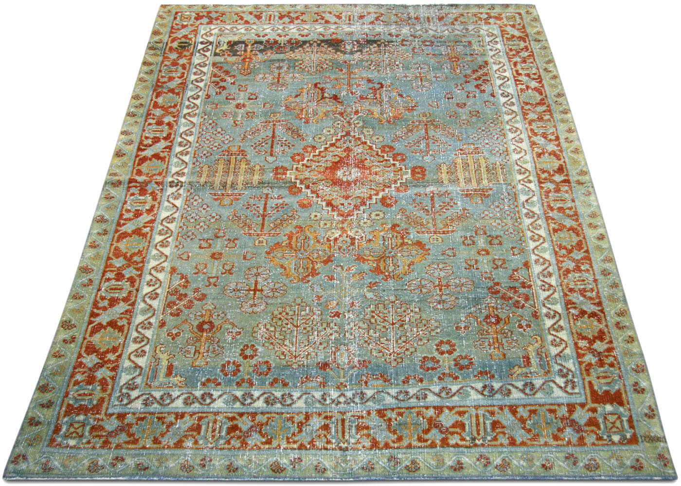 Semi Antique Persian Joshagan Rug - 4'5" x 6'5"