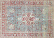 Semi Antique Persian Tabriz Carpet - 10'1" x 14'