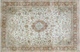 Semi Antique Persian Tabriz Rug - 7'8" x 11'5"