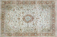 Semi Antique Persian Tabriz Rug - 7'8" x 11'5"