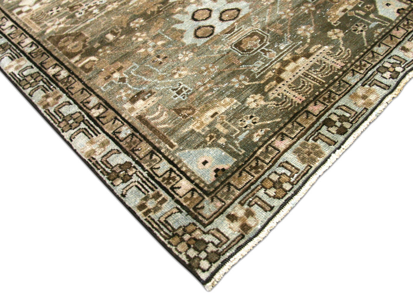 Semi Antique Persian Melayer Runner - 2'9" x 18'2"