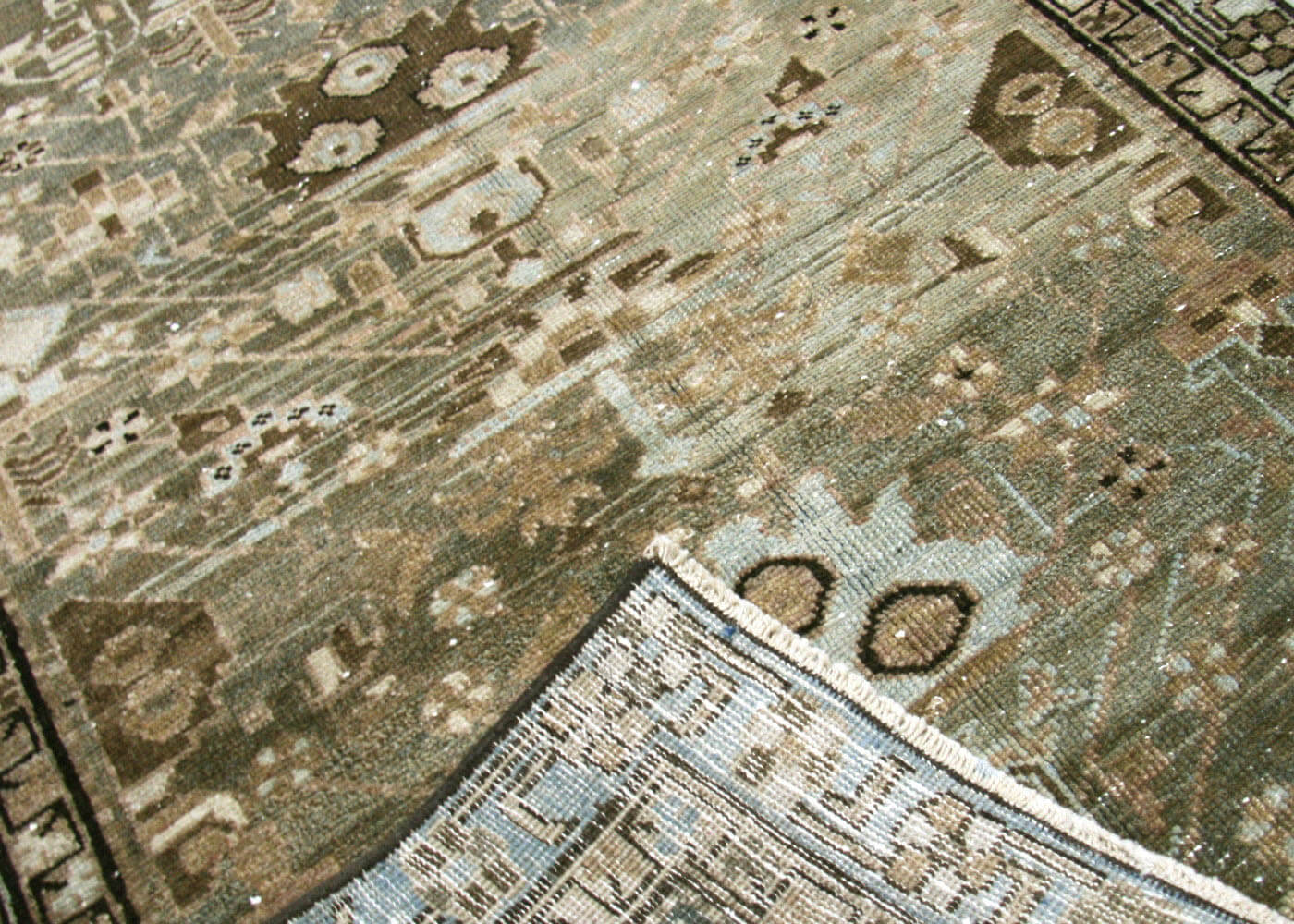 Semi Antique Persian Melayer Runner - 2'9" x 18'2"