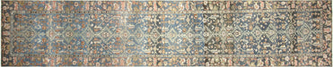 Semi Antique Persian Melayer Runner - 3'1" x 15'11"