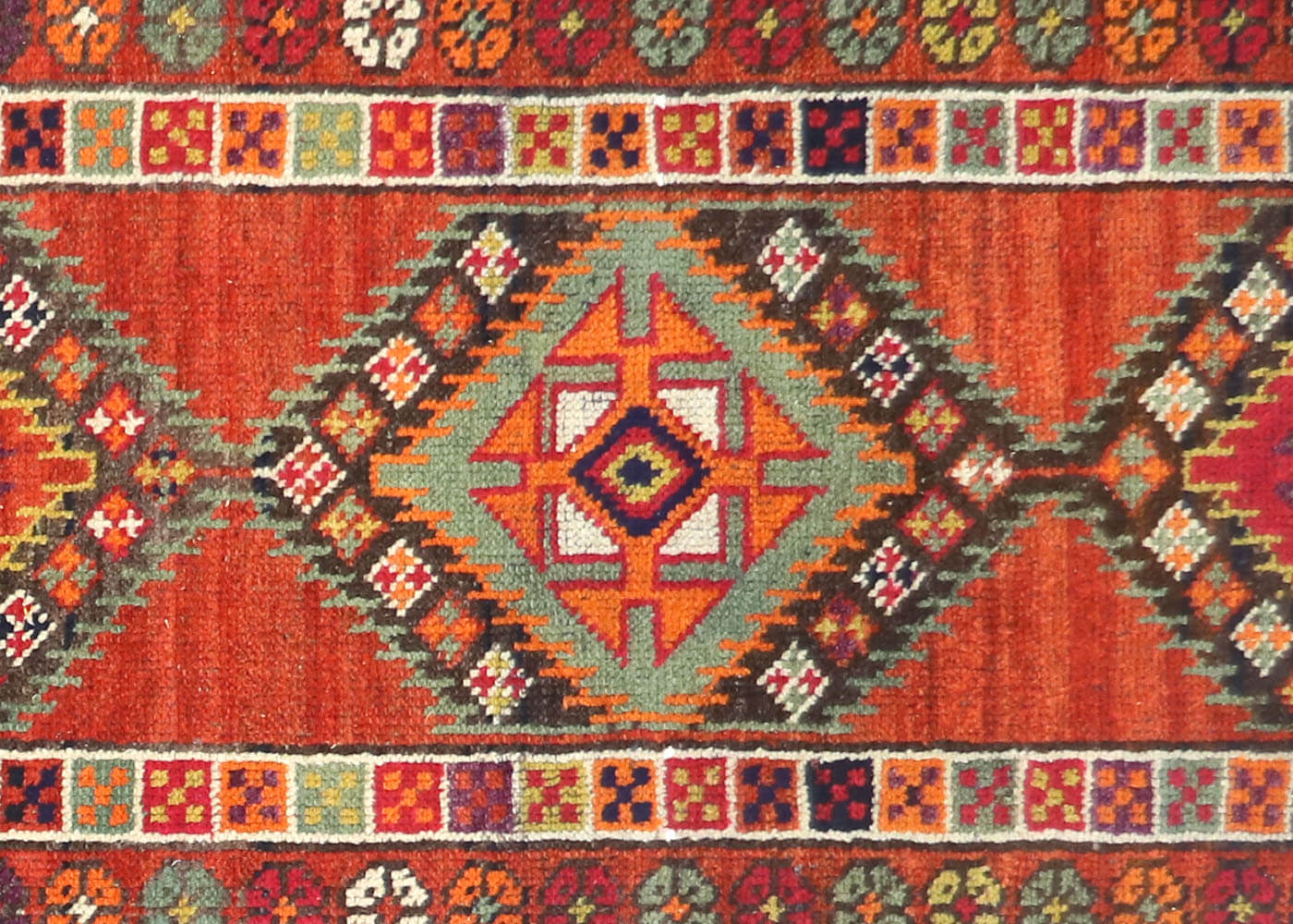 Vintage Turkish Oushak Runner - 2'9" x 11'5"