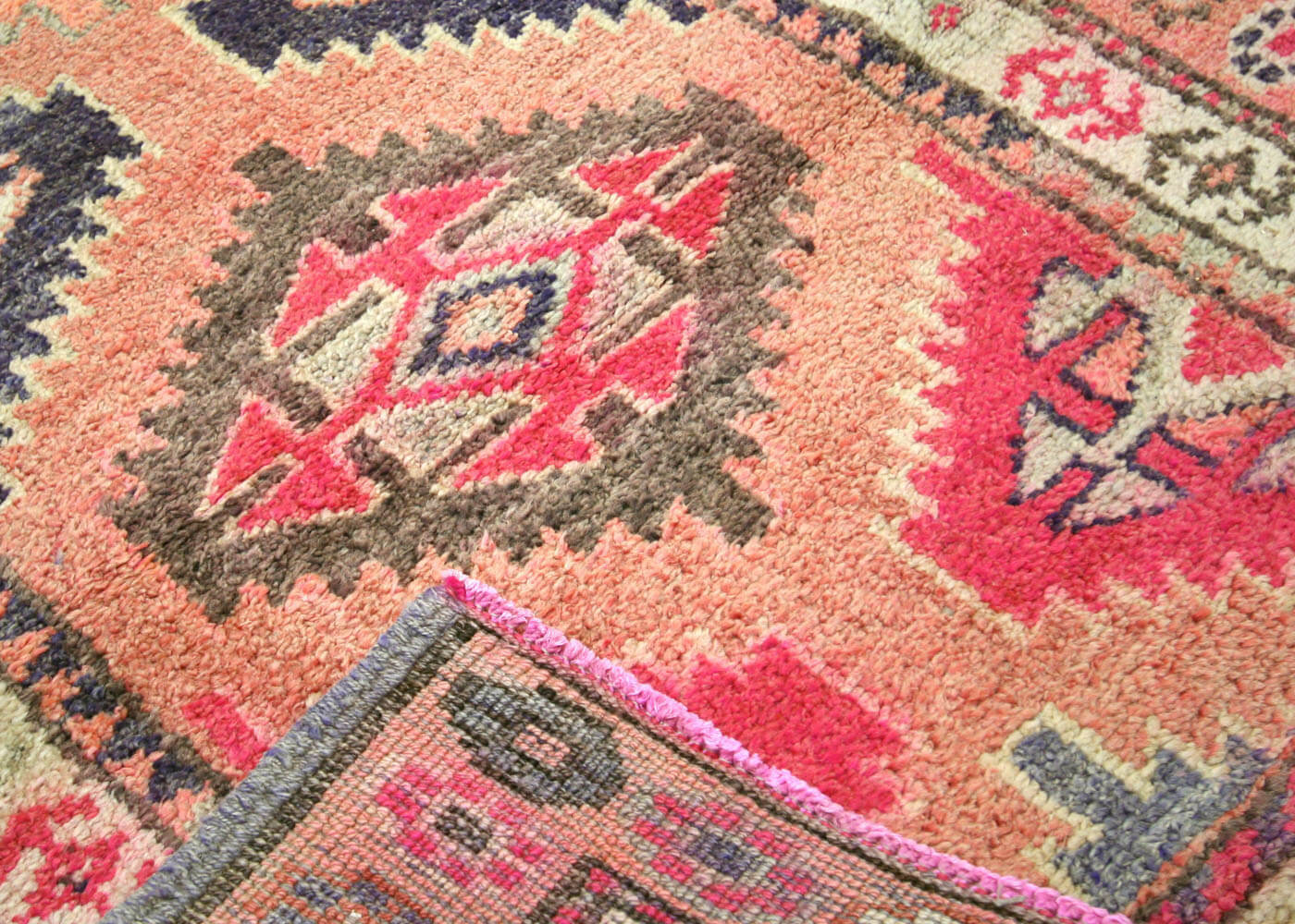 Vintage Turkish Oushak Runner - 2'10" x 12'4"