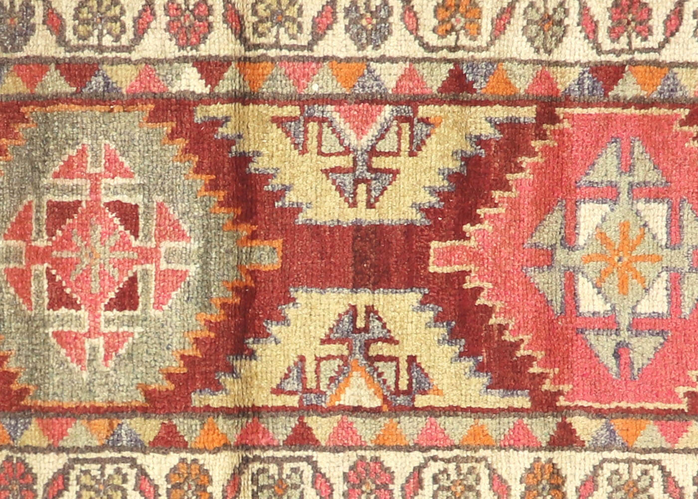 Vintage Turkish Oushak Runner - 2'9" x 11'3"
