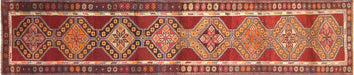 Vintage Turkish Oushak Runner - 2'7" x 12'9"