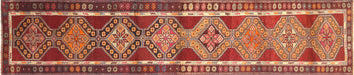 Vintage Turkish Oushak Runner - 2'7" x 12'9"