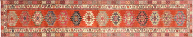 Vintage Turkish Oushak Runner - 2'8" x 13'11"