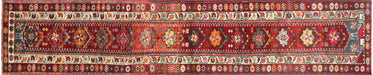 Vintage Turkish Oushak Runner - 2'6" x 12'2"