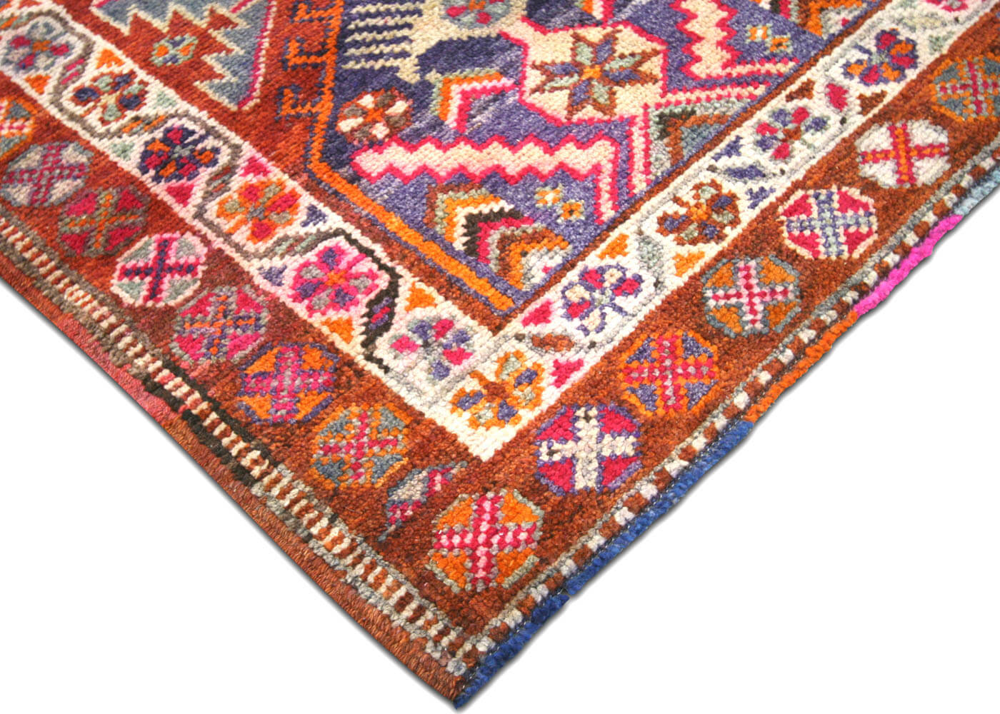 Vintage Turkish Oushak Runner - 2'10" x 10'10"