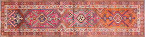 Vintage Turkish Oushak Runner - 2'10" x 10'10"