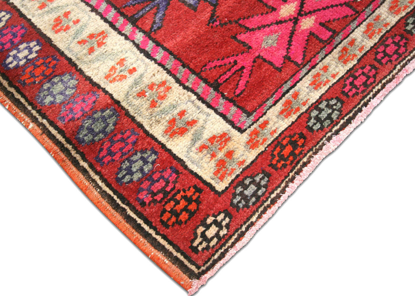 Vintage Turkish Oushak Runner - 3' x 10'6"