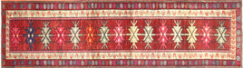 Vintage Turkish Oushak Runner - 3' x 10'6"