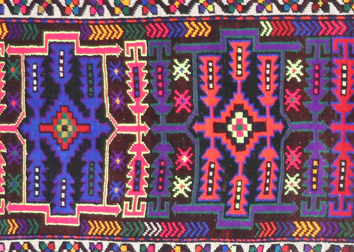 Vintage Turkish Oushak Runner - 2'10" x 12'1"