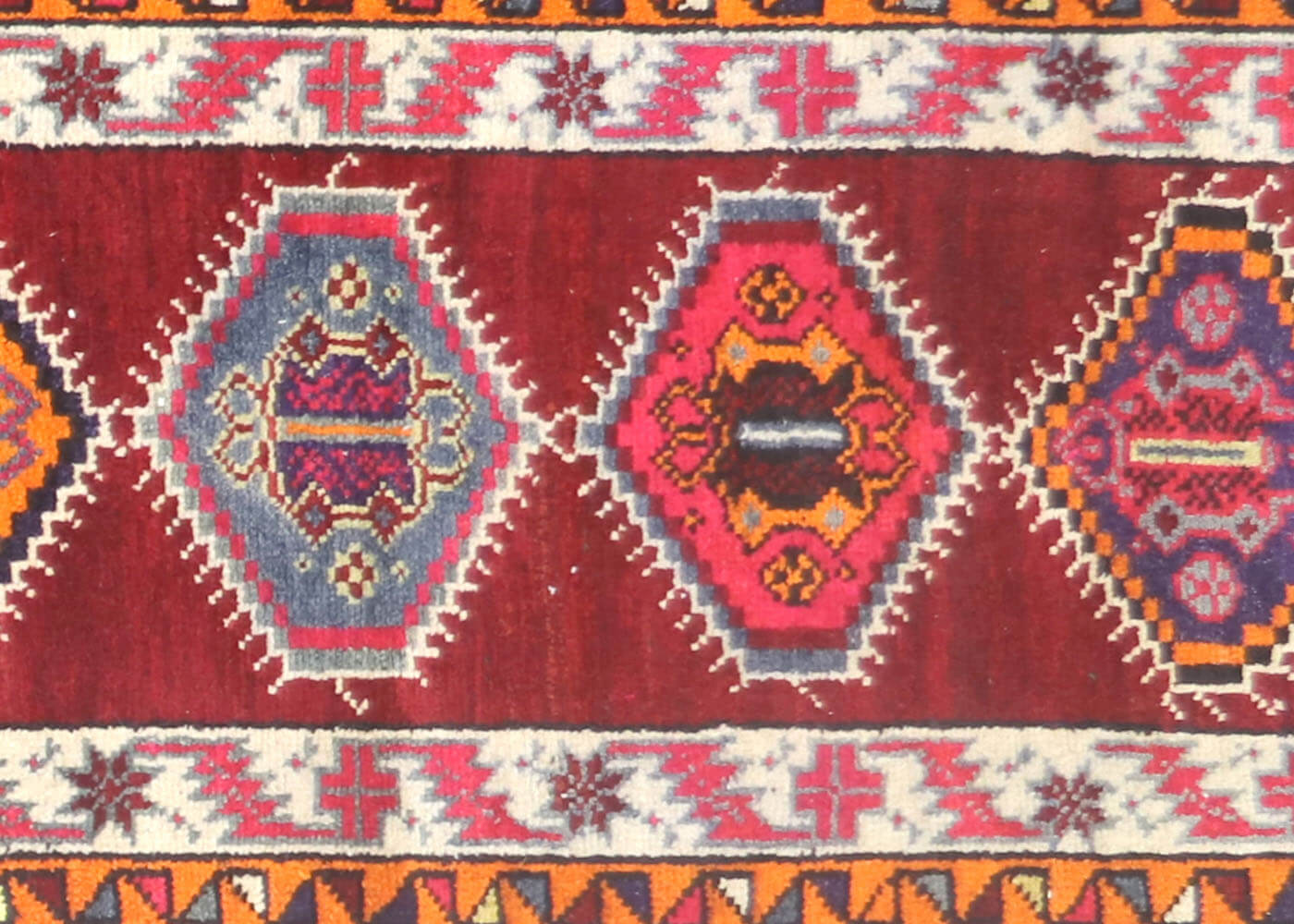 Vintage Turkish Oushak Runner - 2'10" x 12'10"