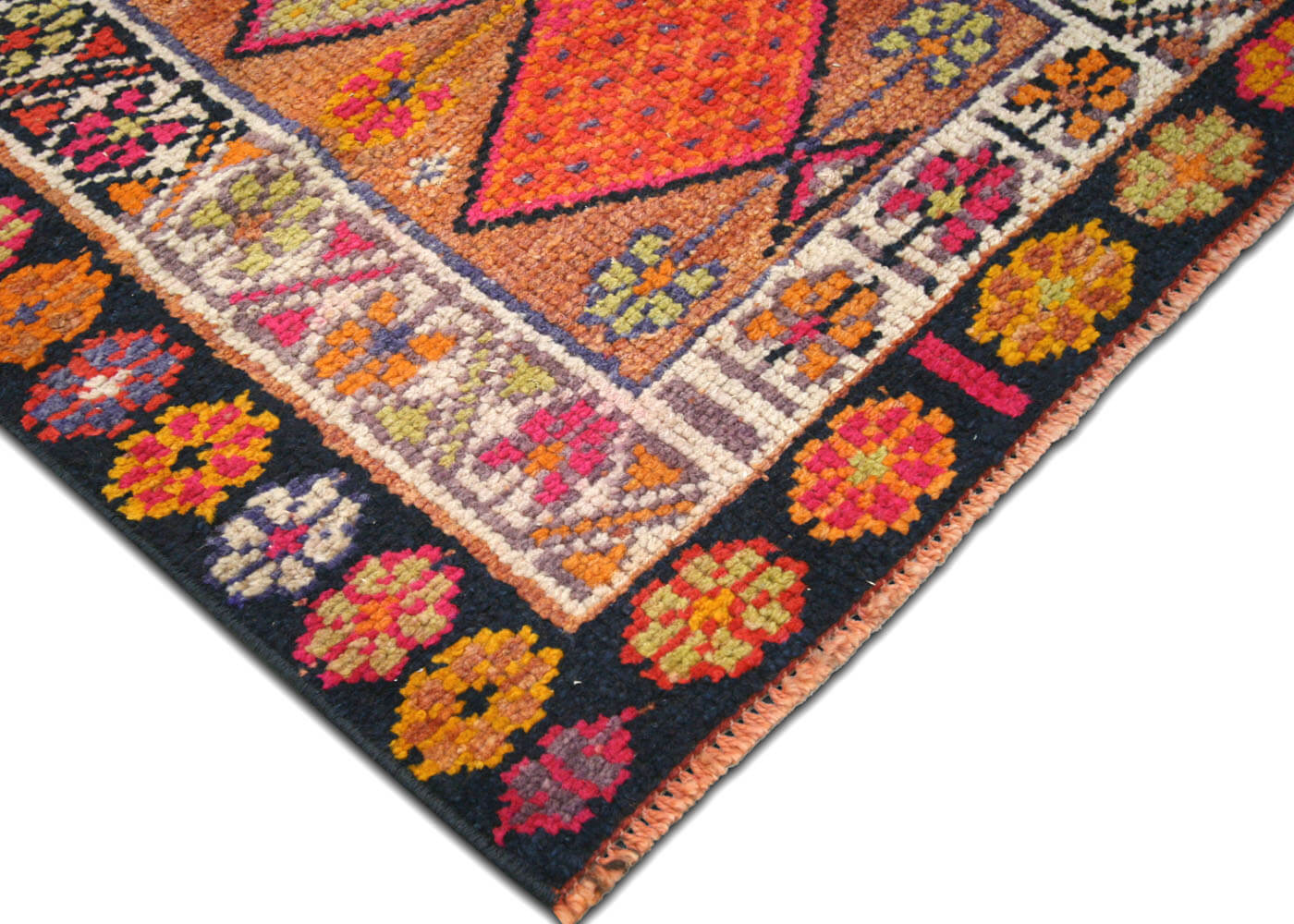 Vintage Turkish Oushak Runner - 2'8" x 11'1"