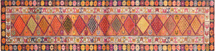 Vintage Turkish Oushak Runner - 2'8" x 11'1"