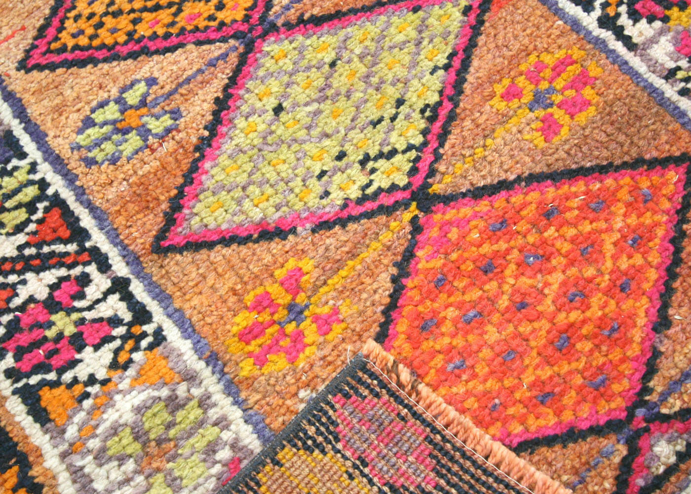Vintage Turkish Oushak Runner - 2'8" x 11'1"