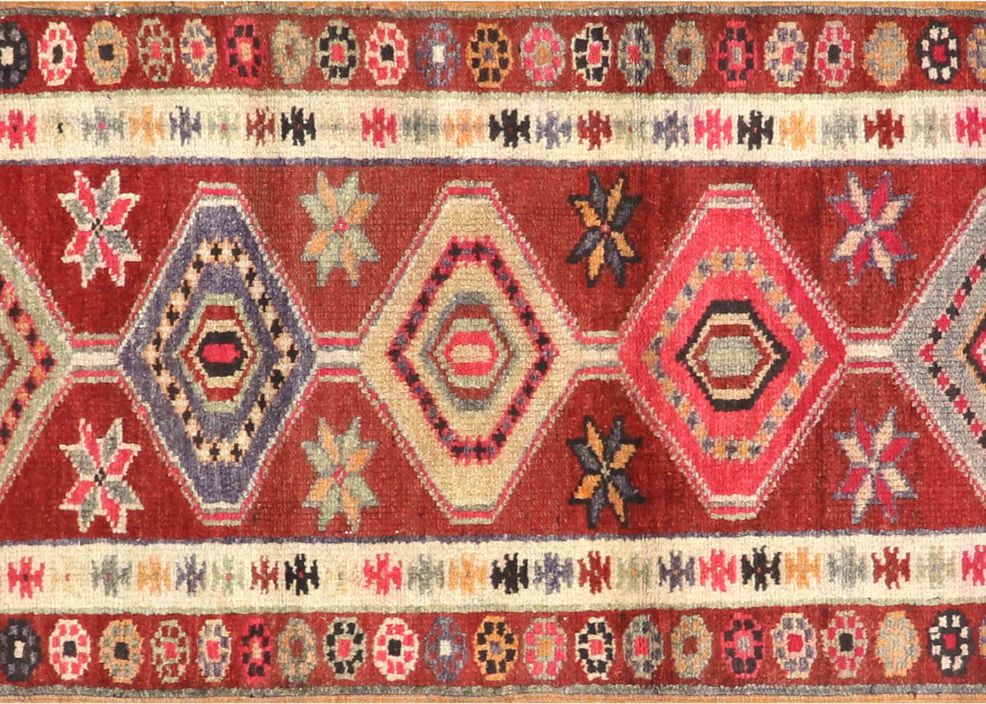 Vintage Turkish Oushak Runner - 2'9" x 11'11"