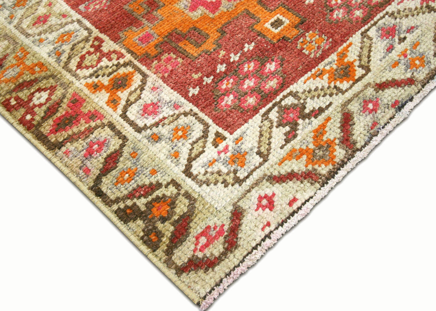 Vintage Turkish Oushak Runner - 2'8" x 12'6"