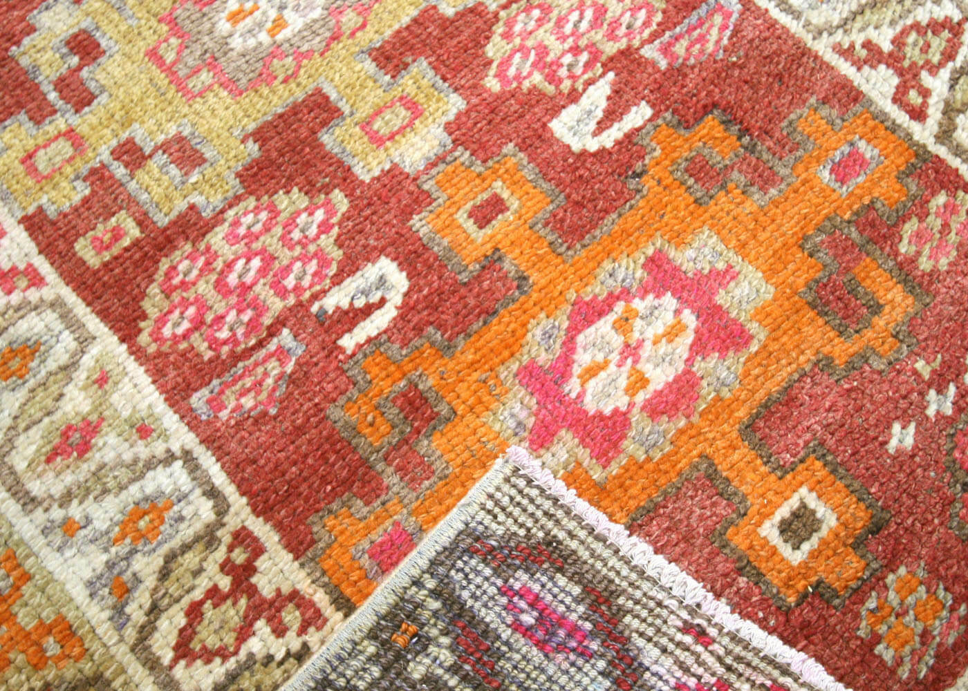 Vintage Turkish Oushak Runner - 2'8" x 12'6"