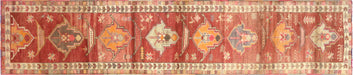 Vintage Turkish Oushak Runner - 2'10" x 13'6"