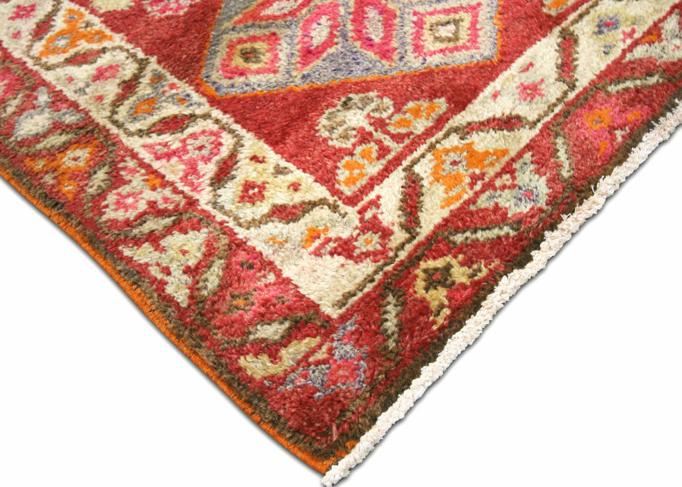 Vintage Turkish Oushak Runner - 3' x 11'4"