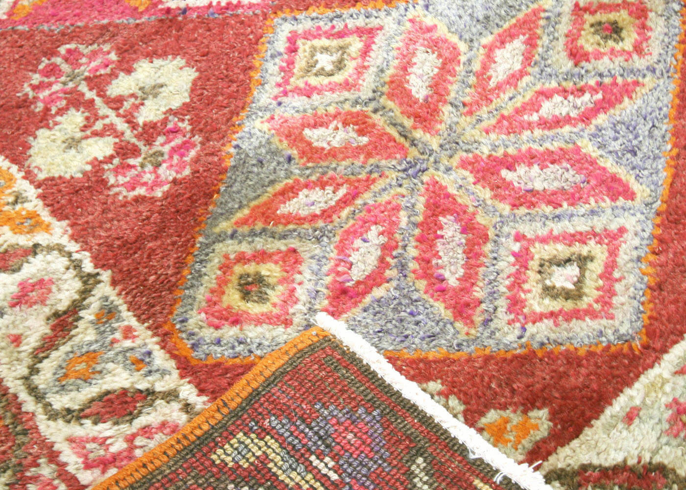 Vintage Turkish Oushak Runner - 3' x 11'4"