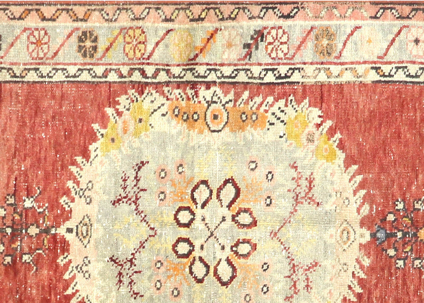 Vintage Turkish Oushak Runner - 3'2" x 11'6"