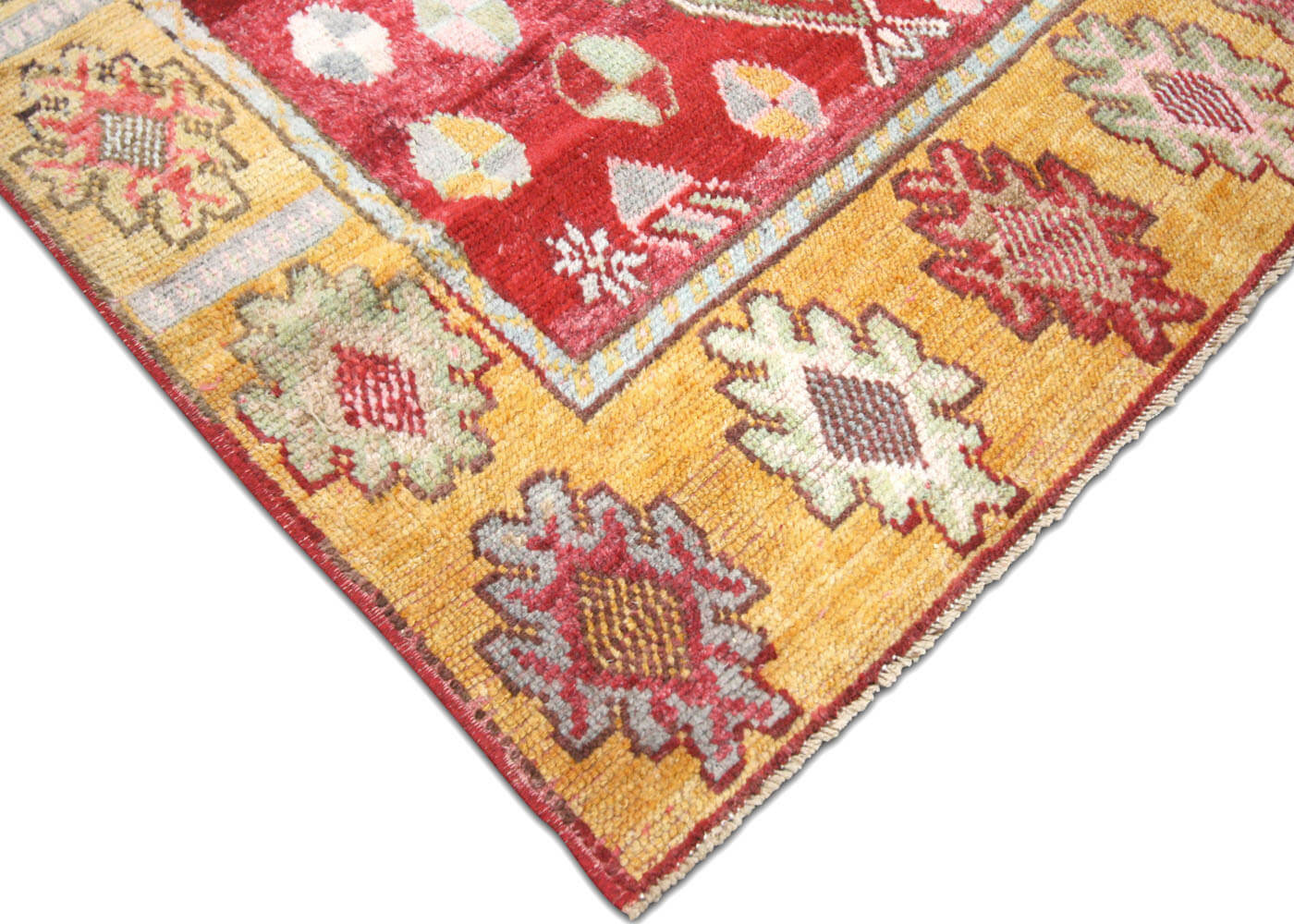 Vintage Turkish Oushak Runner - 3'6" x 10'7"