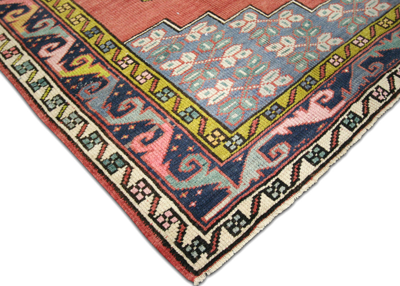 Vintage Turkish Oushak Rug - 4'5" x 6'6"