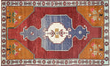 Vintage Turkish Oushak Rug - 4'1" x 6'9"