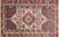 Vintage Turkish Oushak Rug - 4'4" x 6'10"