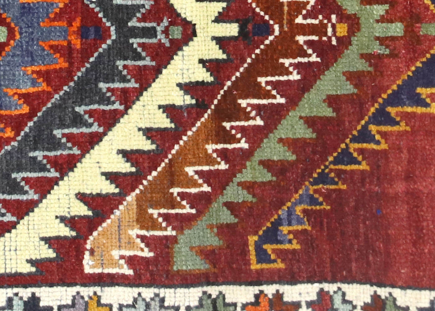 Vintage Turkish Oushak Rug - 2'2" x 3'4"