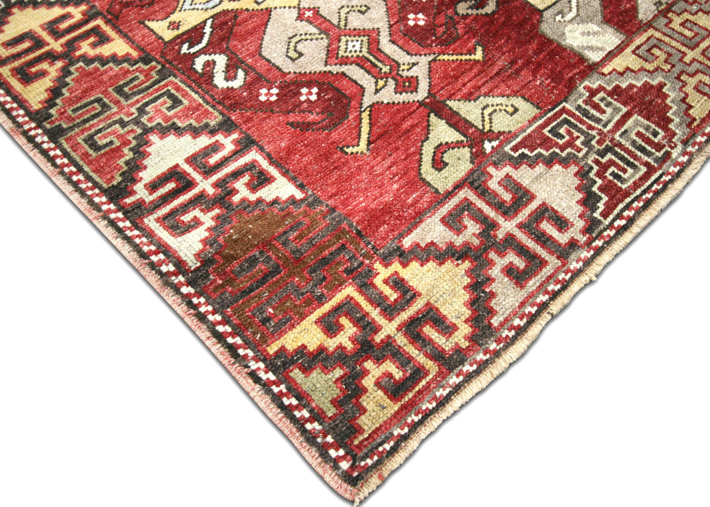 Vintage Turkish Oushak Rug - 5'2" x 11'3"