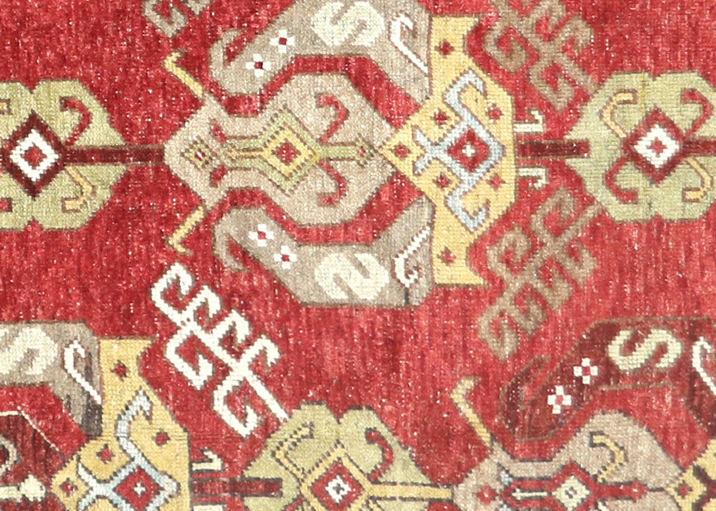 Vintage Turkish Oushak Rug - 5'2" x 11'3"