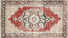 Vintage Turkish Oushak Rug - 4'6" x 8'