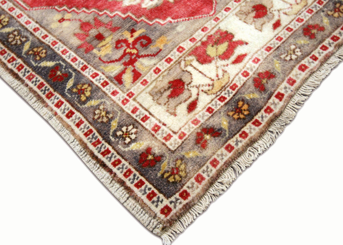 Vintage Turkish Oushak Yastic - 1'11" x 3'10"