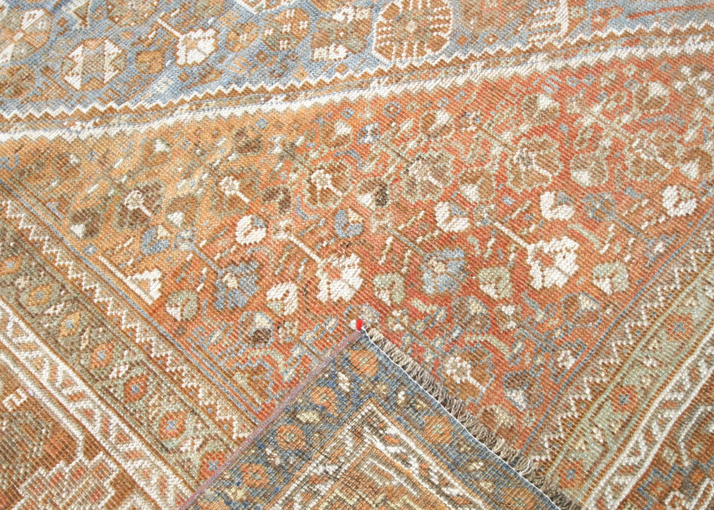 Semi Antique Persian Shiraz Rug - 7'10" x 10'2"