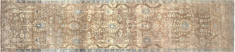 Semi Antique Persian Tabriz Runner - 3'1" x 13'11"