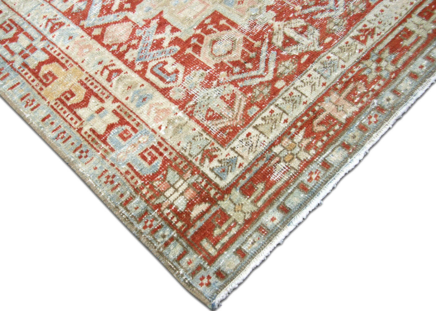 Semi Antique Persian Tabriz Runner - 2'7" x 14'1"