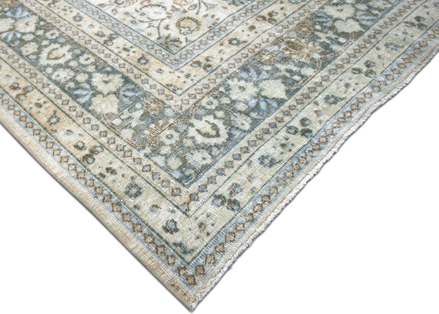 Vintage Persian Meshed Rug - 8'7" x 11'4"