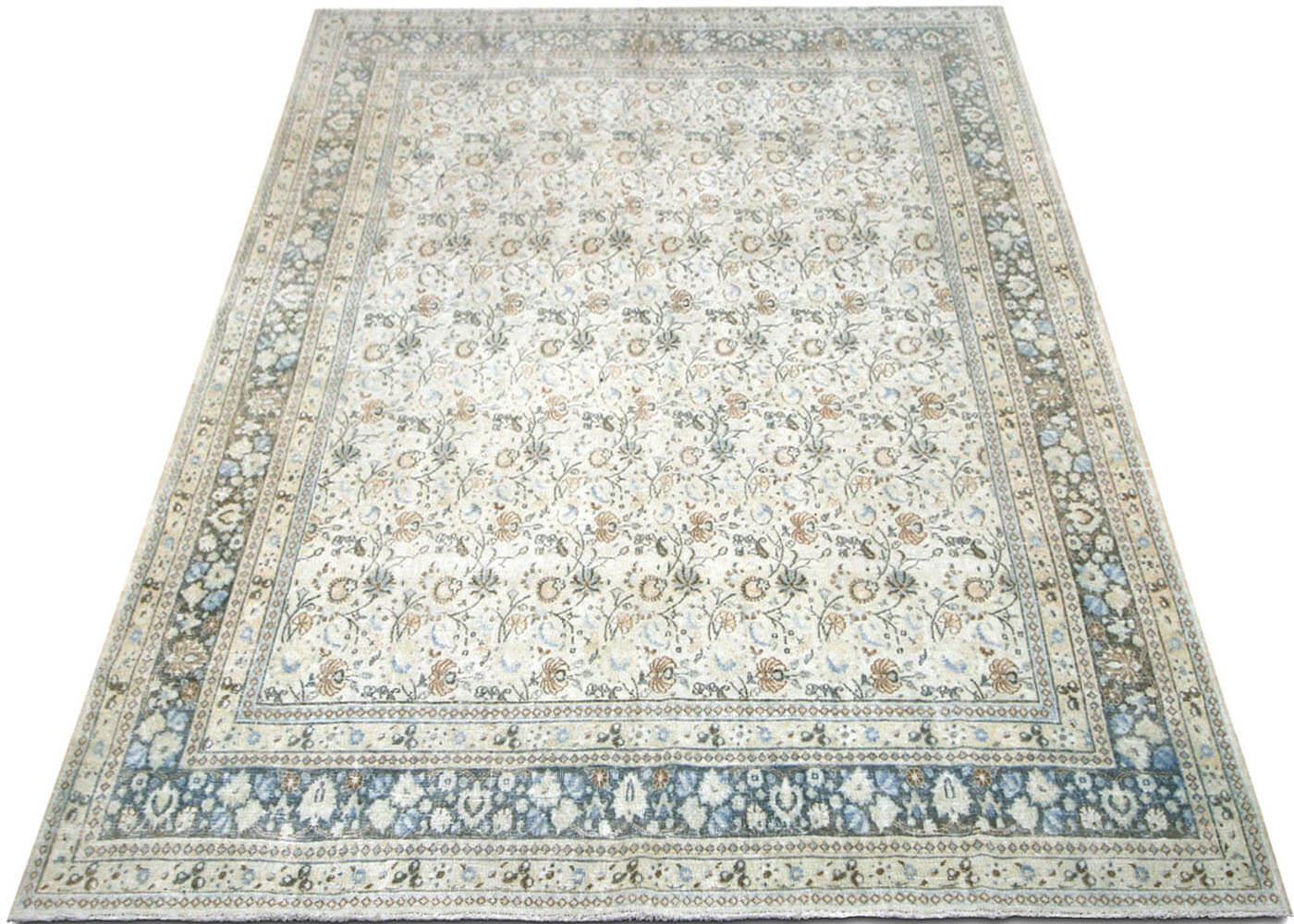 Vintage Persian Meshed Rug - 8'7" x 11'4"