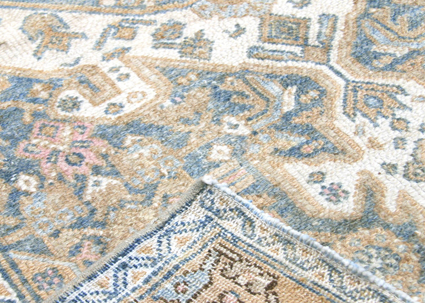 Semi Antique Persian Melayer Runner - 3'6" x 15'11"