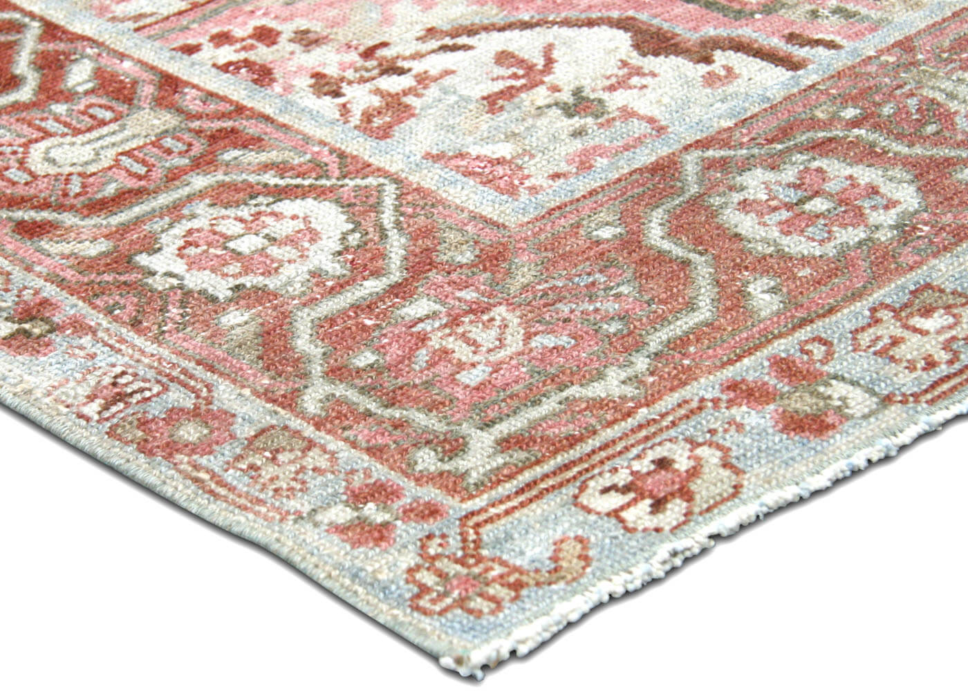 Semi Antique Persian Melayer Runner - 3'7" x 13'